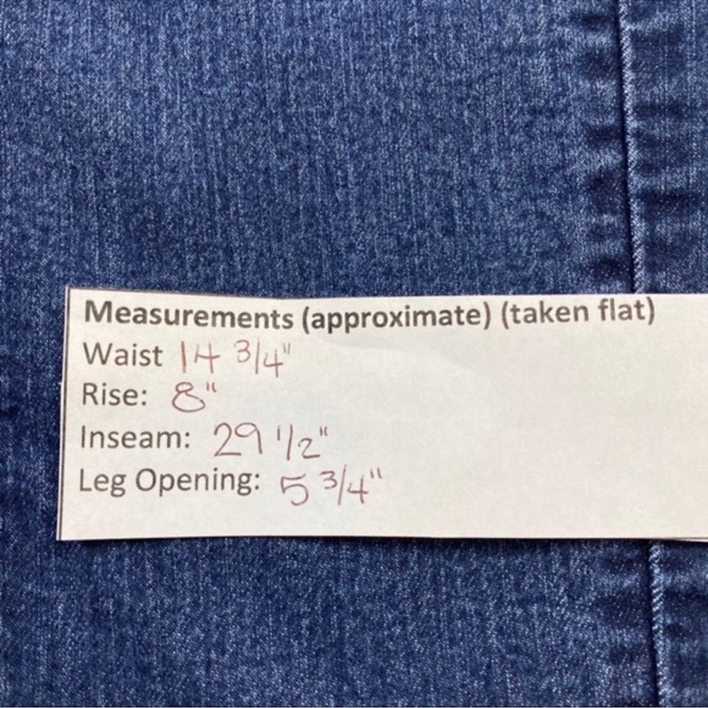 LOFT Stretch Dark Wash Curvy Skinny Jean Womens Size 27‎ - Picture 2 of 6